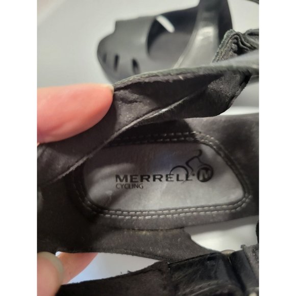 Merrell Black Cycling Performance Footwear Leather size 7 - Picture 7 of 7